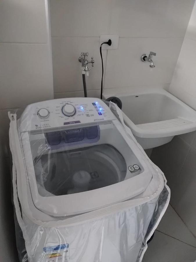 Praia Grande -Ocian Rio D'Ouro Ape 70Mt Do Mar Ngoại thất bức ảnh